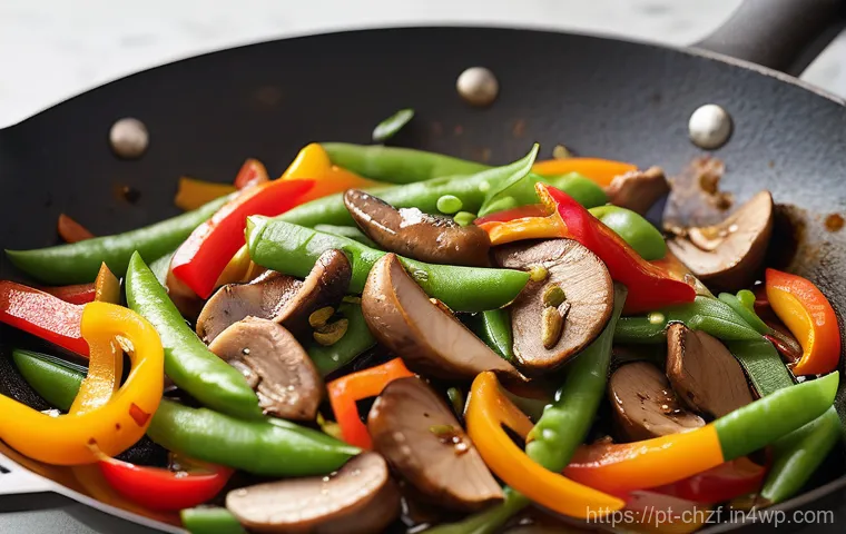 식재료 활용으로 만드는 다양한 볶음 요리 - **Vibrant Kitchen Prep: The Foundation of Flavor**
    "A clean, modern kitchen scene filled with na...